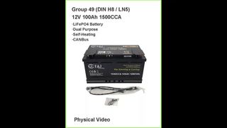 ?⚡ Dual Purpose Lithium (LiFePO₄) Battery ⚡?
